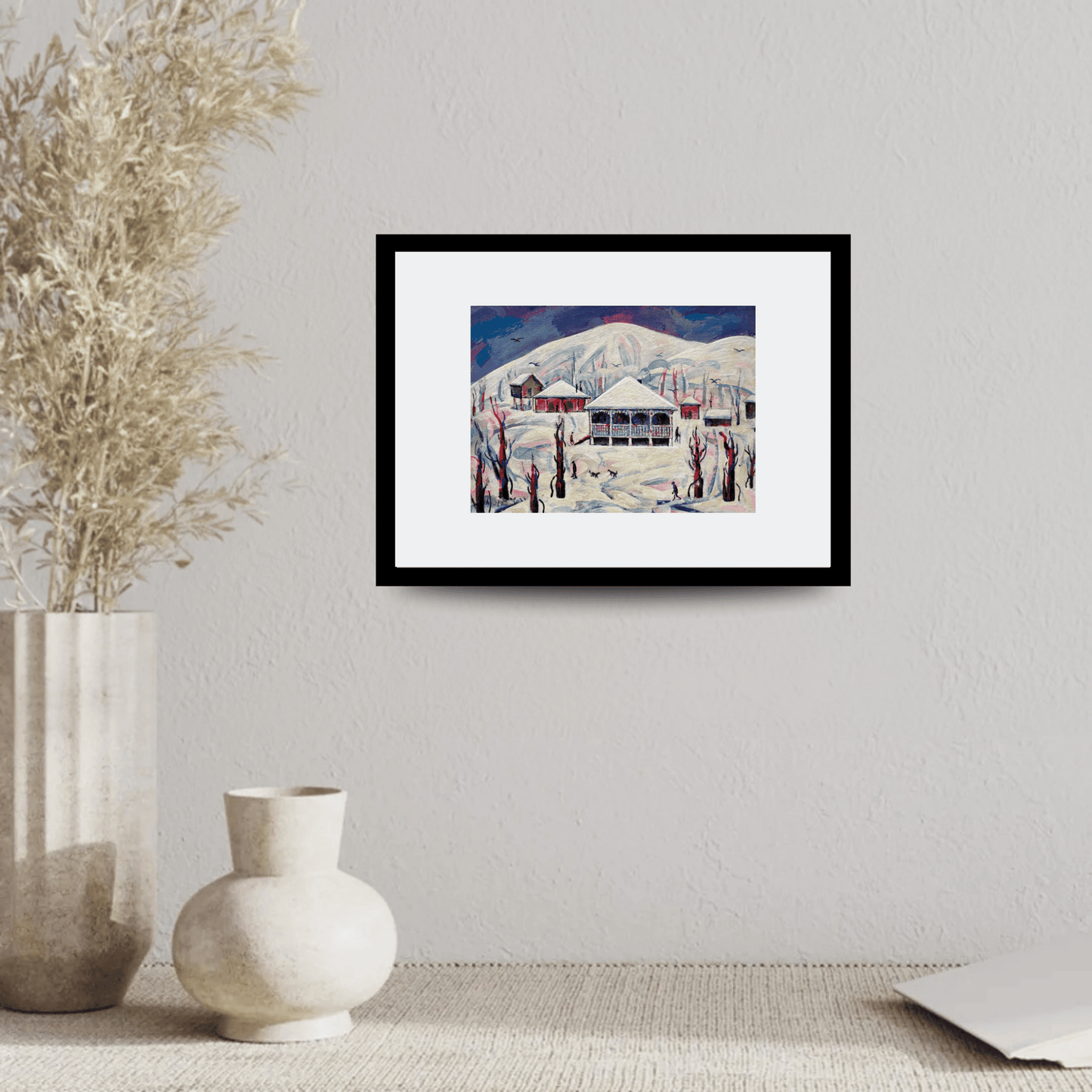 მზიანი ზამთრის დღე