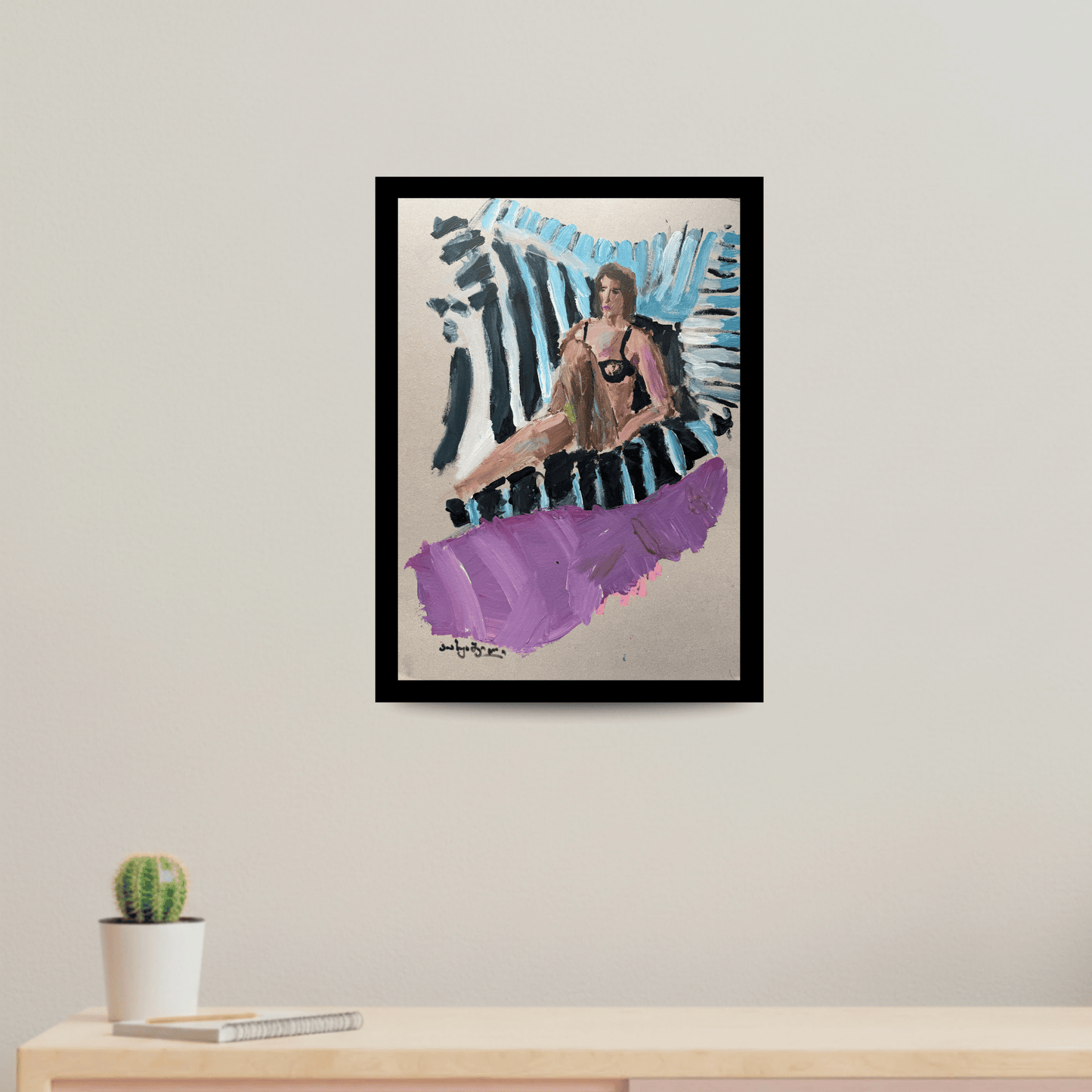 ქალი სანაპიროზე