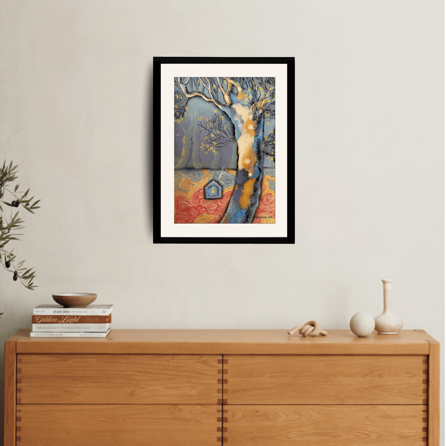 ოქროსფერი სარკმელი