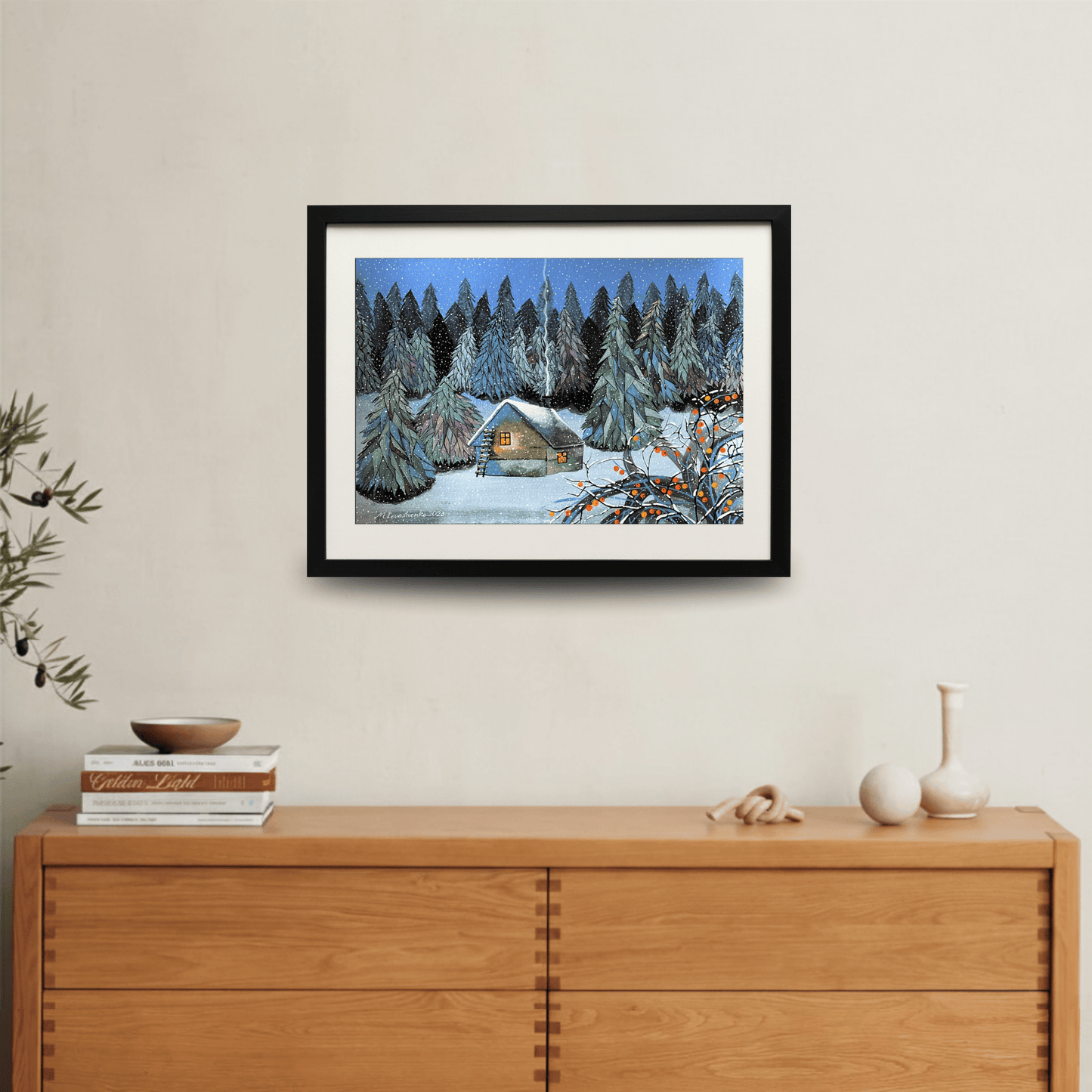 კარალიოკის ხე ზამთარში