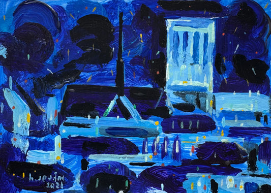 პარიზი, ნოტრდამი ღამე