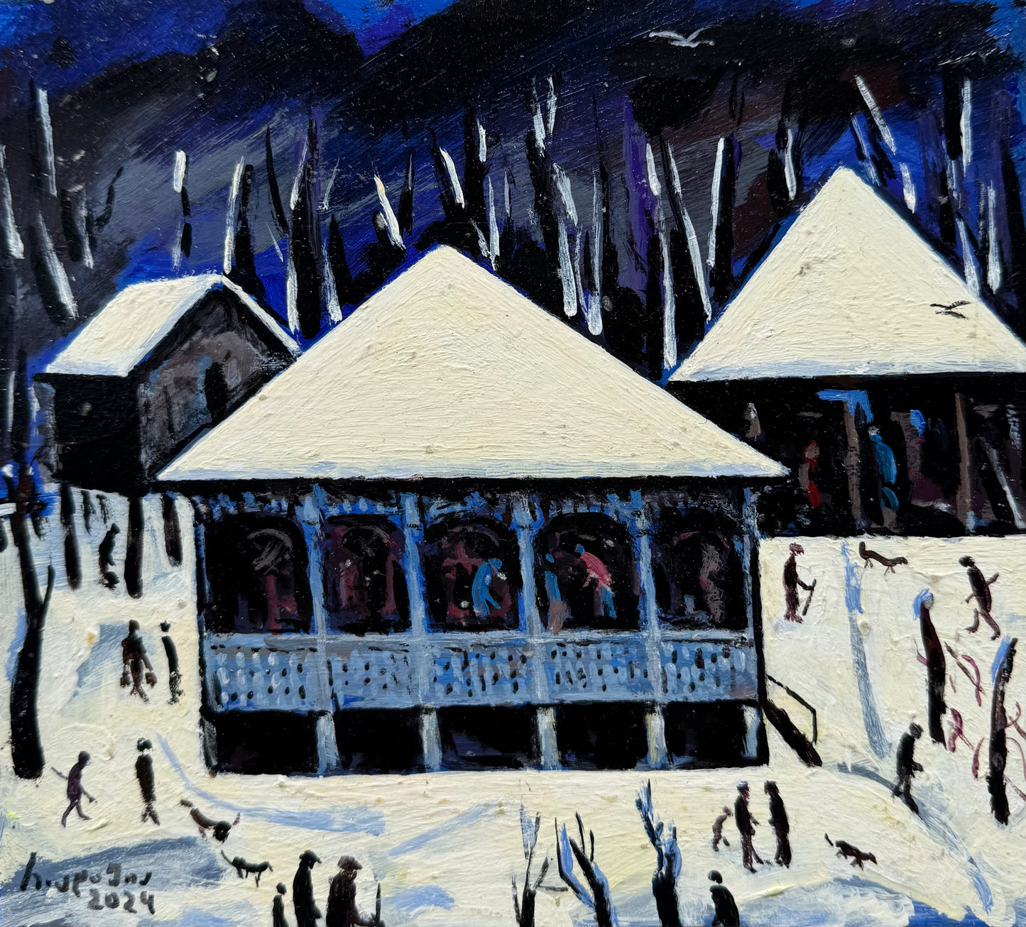 მეგრული ოდა ზამთარში