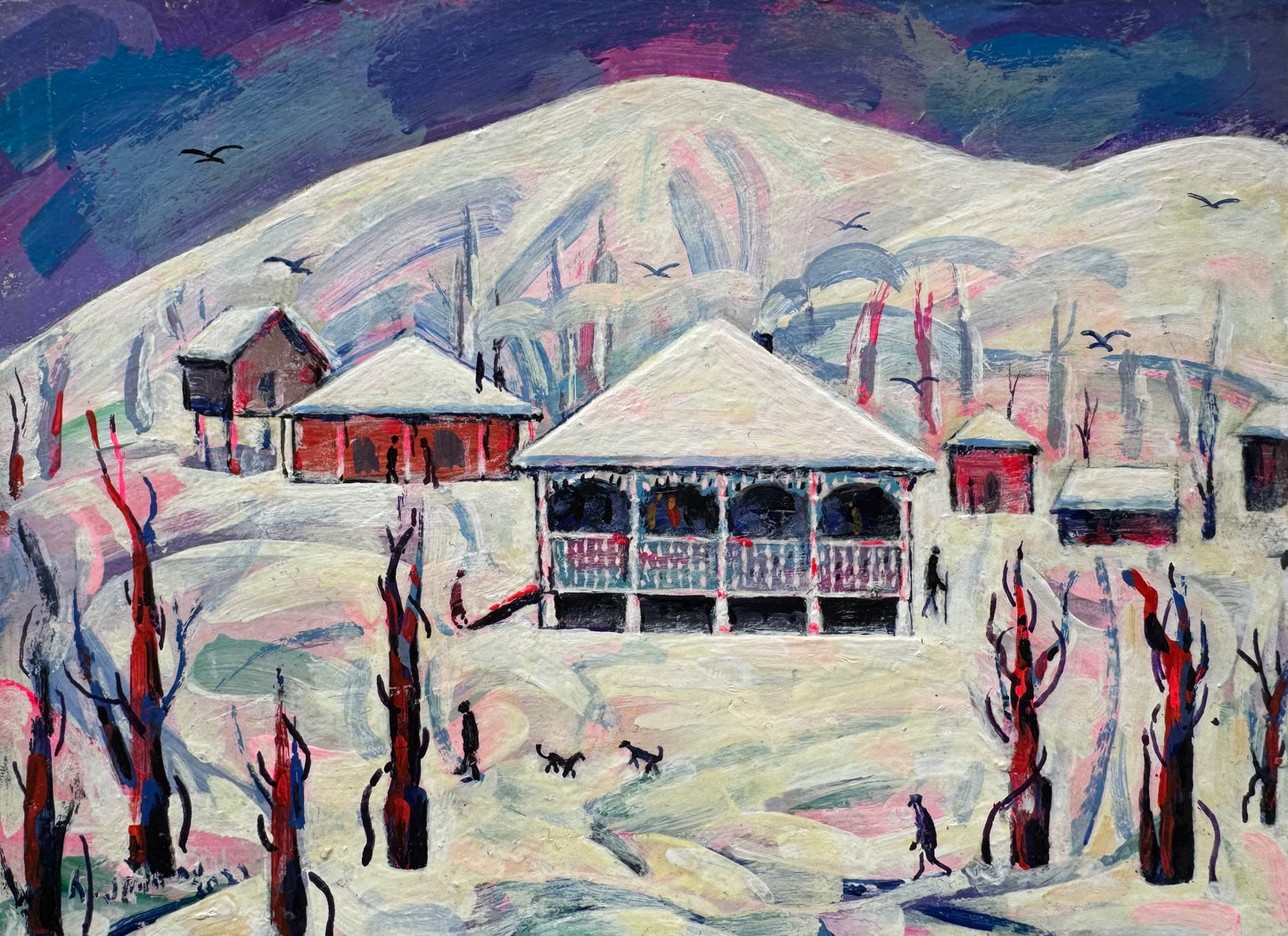 მზიანი ზამთრის დღე