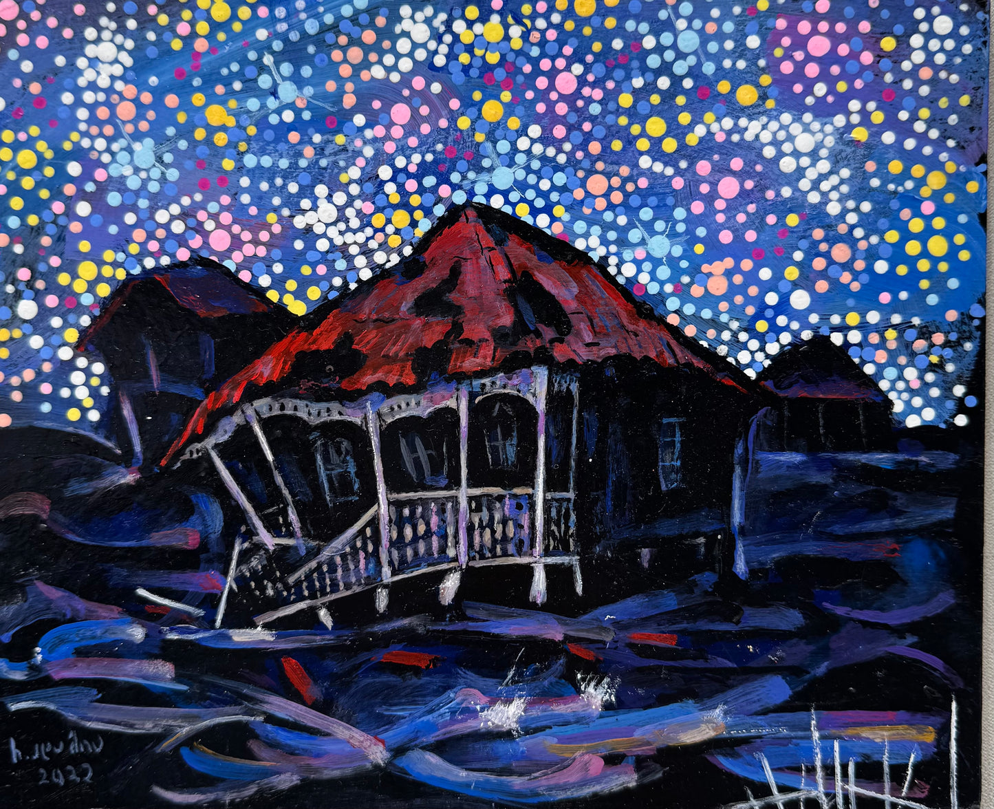 მიტოვებულ-დანგრეული ოდა