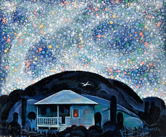 ვარსკვლავიანი ღამე გალაკტიონის სახლთან