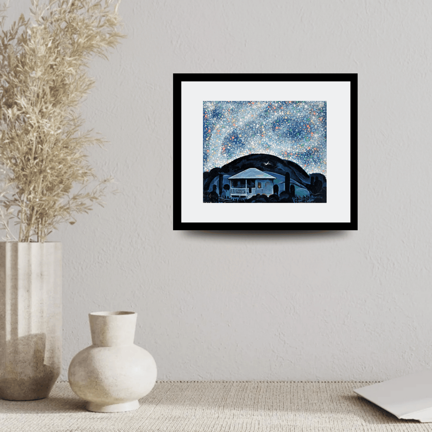 ვარსკვლავიანი ღამე გალაკტიონის სახლთან