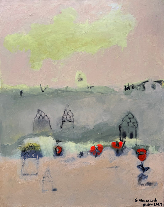 პეიზაჟი ყვავილებით