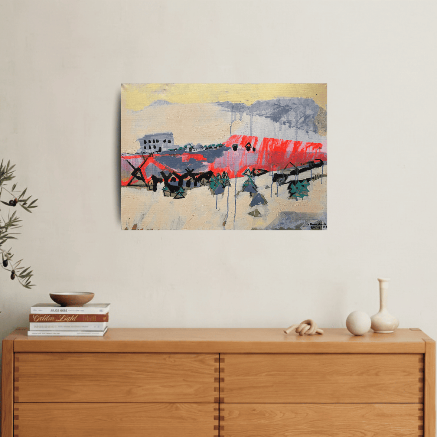 მწვანე ნაძვის ხეები