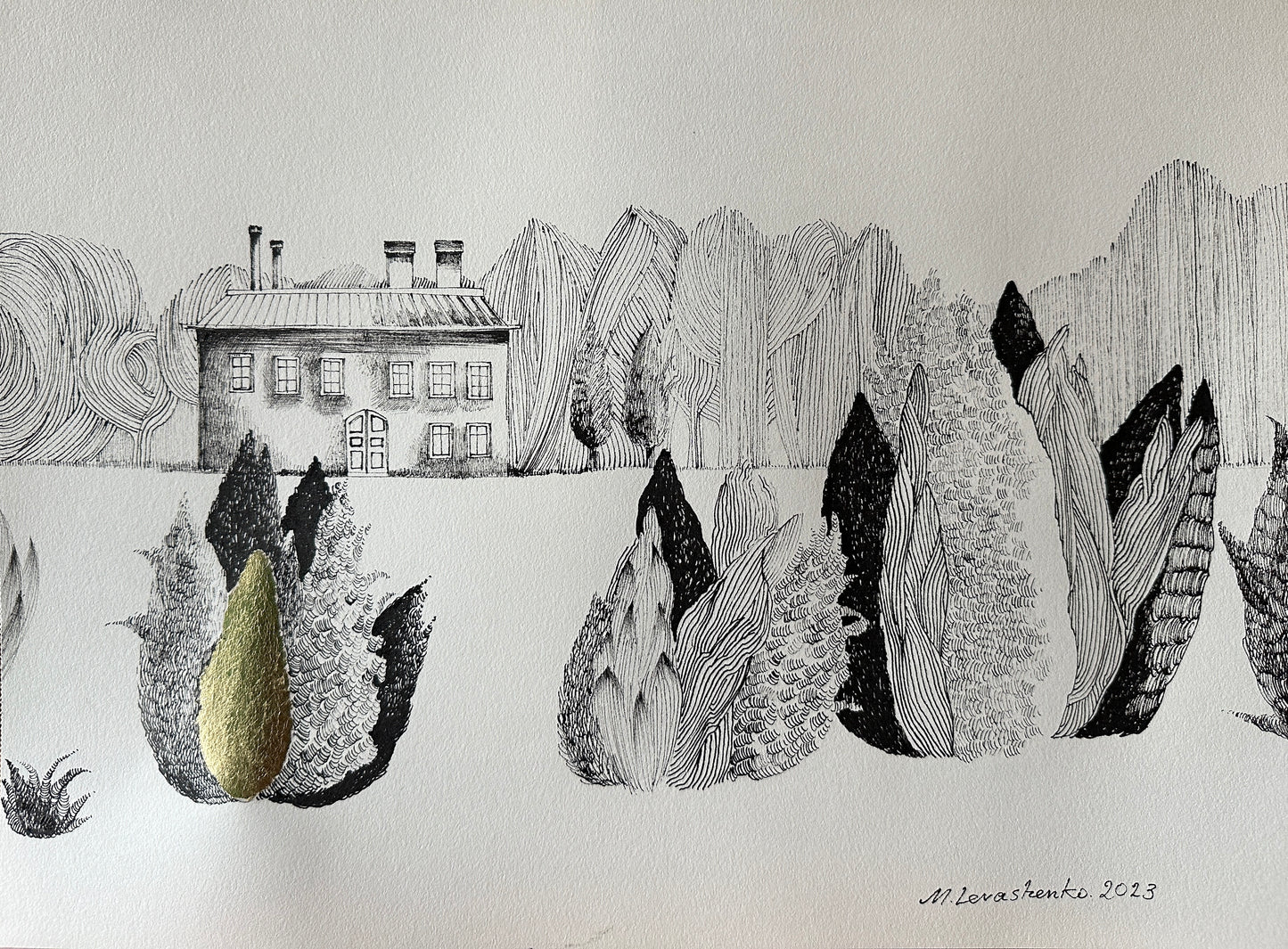 სახლი ტყის პირას