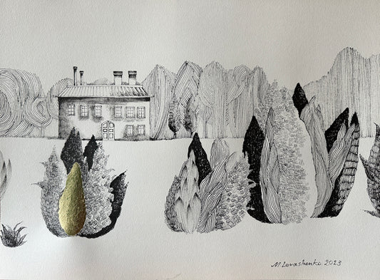 სახლი ტყის პირას