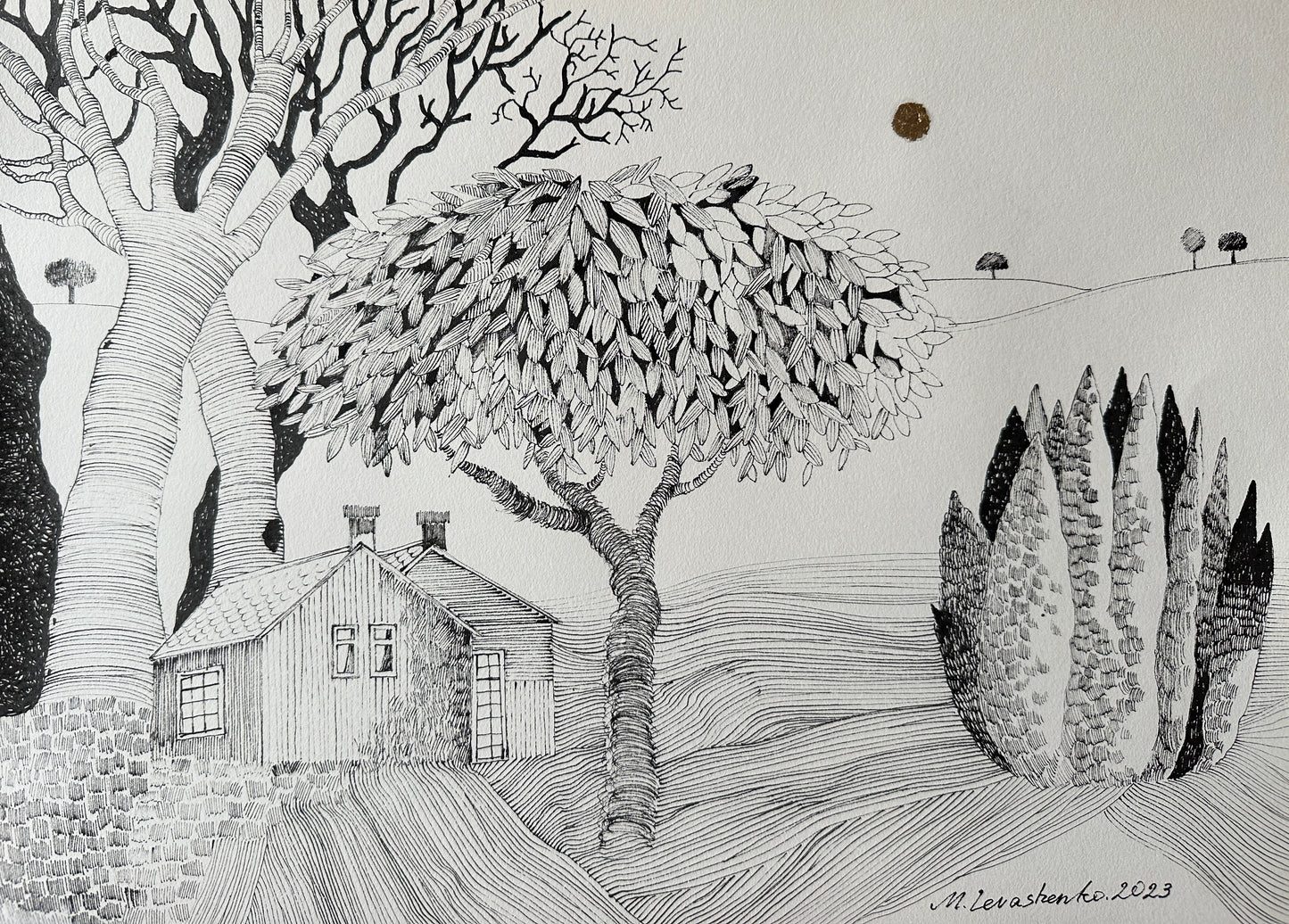 სახლი ტყის პირას