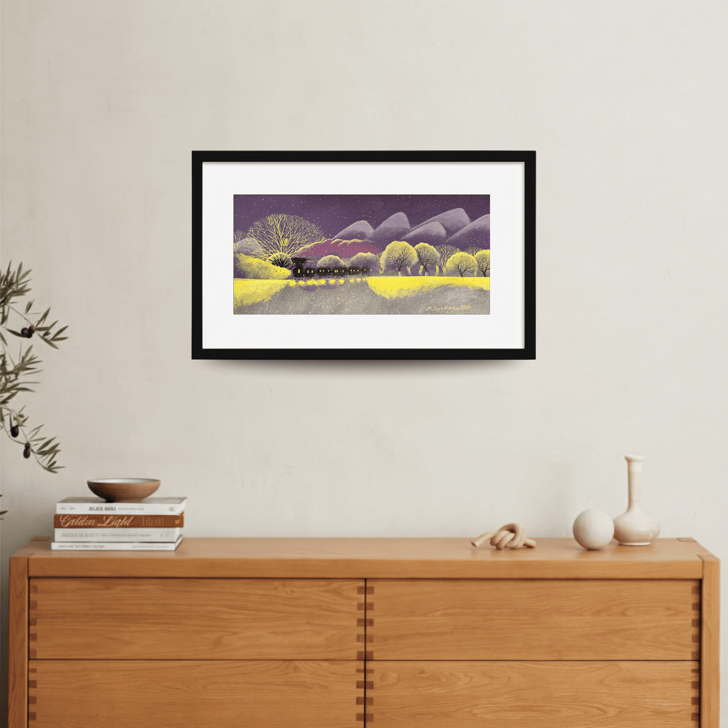 იასამნისფერი მთები