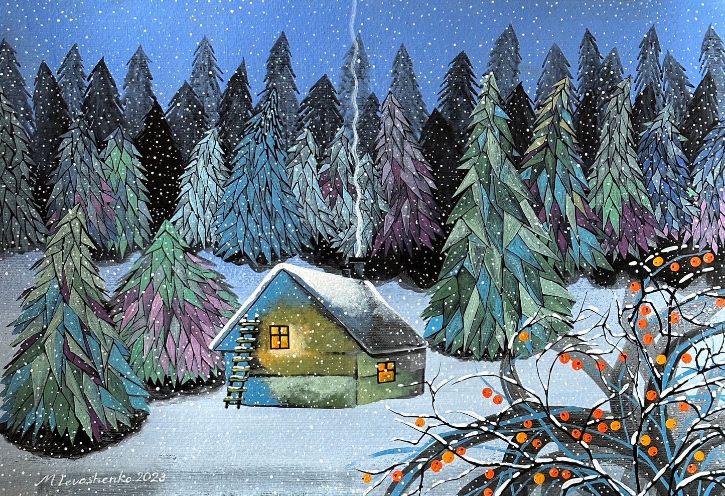 კარალიოკის ხე ზამთარში