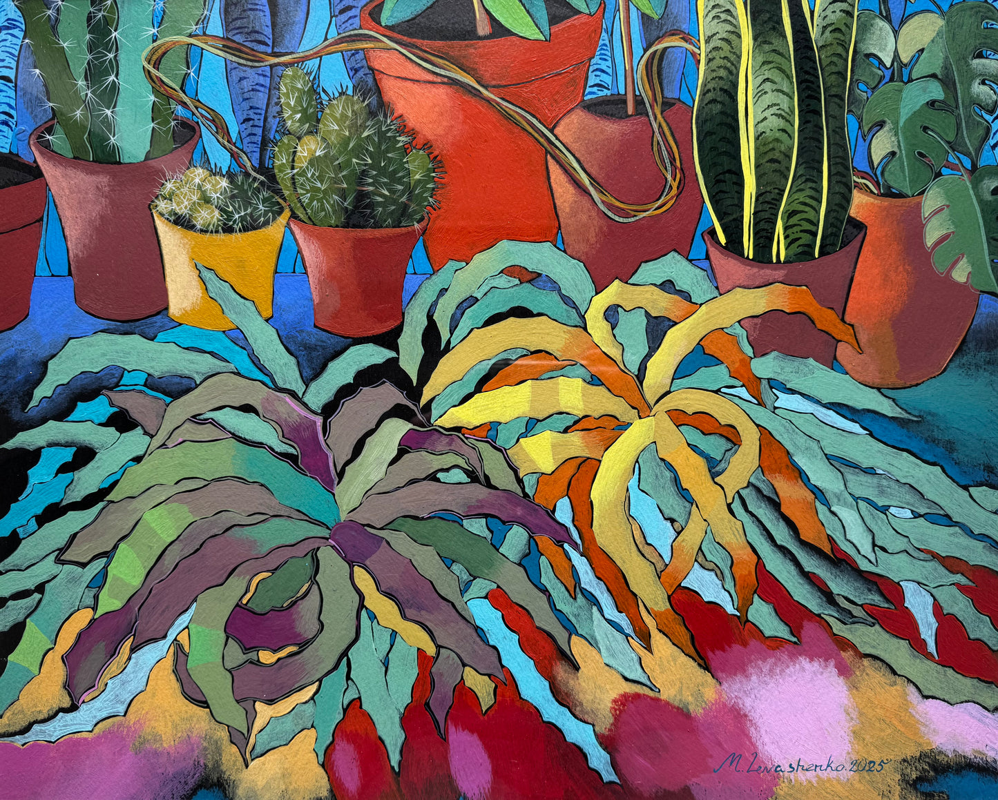 ქოთნის ყვავილები